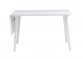 Rowico Home, Skládací stůl LOTTA White, 120x80 cm | bílá
