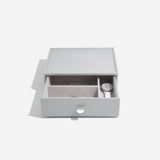 Stackers, Box na hodínky Pebble Grey Classic Accessory Drawer  | šedá