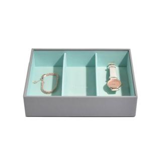 Stackers, Box na šperky Grey Mint Classic 3 | tyrkysová