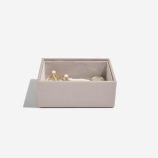 Stackers, Box na šperky Taupe Mini Open Layer | šedobéžová