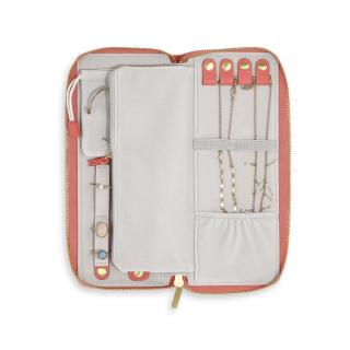 Stackers, Cestovní šperkovnice Jewellery Roll Grapefruit | lososová