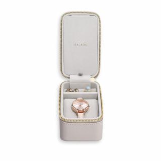 Stackers, Cestovní šperkovnice na hodinky Travel Jewellery & Watch Box Taupe | šedobéžová