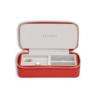 Stackers, Cestovní šperkovnice Red Medium Travel | červená