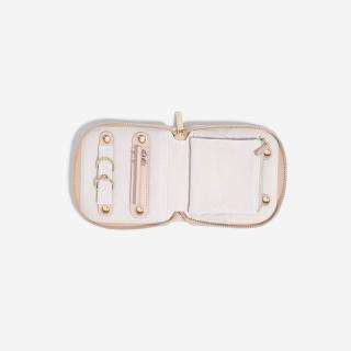 Stackers, Kompaktní cestovní šperkovnice Blush Compact Jewellery Roll | růžová