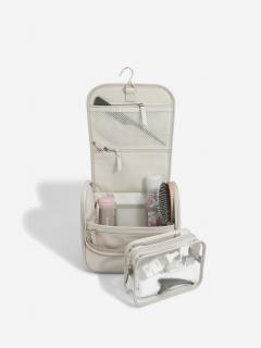 Stackers, Kosmetická taška Hanging Washbag Oatmeal | krémová