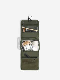 Stackers, Kosmetická taška Hanging Washbag Olive Green | zelená