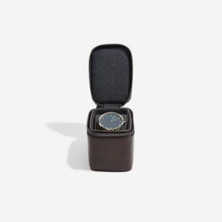 Stackers, pánská cestovní šperkovnice na hodinky Brown Small Travel Watch Box | hnědá