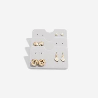 Stackers, Sada vložek na náušnice do boxu na šperky Earring Accessory Set of 3 | šedá