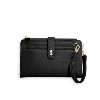 Stackers, ​Velká peněženka Large Purse Black  | černá