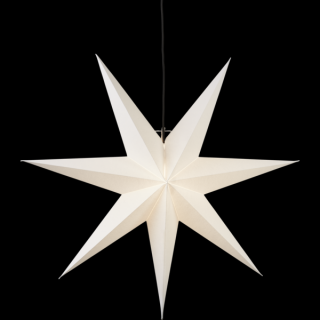 Star Trading, Papírová hvězda FROZEN, 7 cípů | bílá