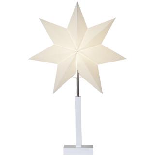Star Trading, Stolní lampa hvězda KARO V.70cm | bílá