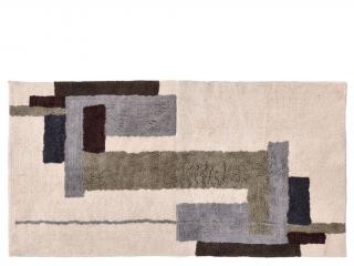 Villa Collection, Designový kusový koberec Laerk 200x300cm Grey/Offwhite