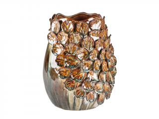 Villa Collection, Kameninová váza Aug 29,5 cm Major Brown