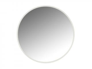 Villa Collection, Kulaté zrcadlo s kovovým rámem Vardo Offwhite 60 cm