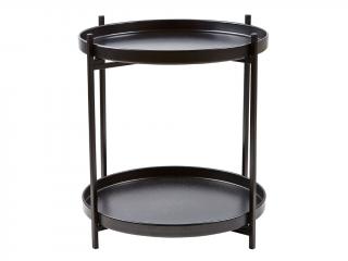 Villa Collection, Servírovací stolek Svit Black 40 cm