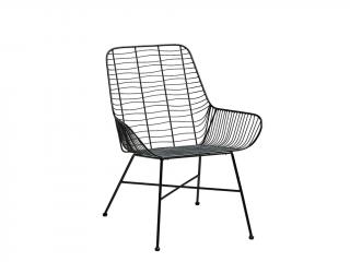 Villa Collection, Židle Svale 67x63x77 cm Black | černá