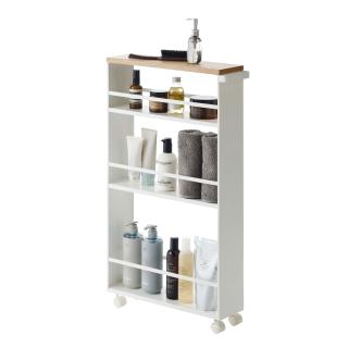 Yamazaki, Úzký pojízdný regál na kolečkách Tower 3627 | bílá