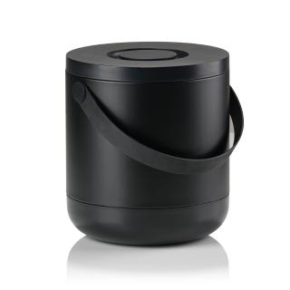 Zone Denmark, Kuchyňský koš na bio odpad Circular 15 L Black Black | černá
