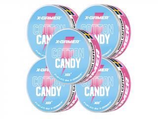 [5-PACK] Energetické sáčky X-Pouch Cotton Candy - 5x20 sáčků