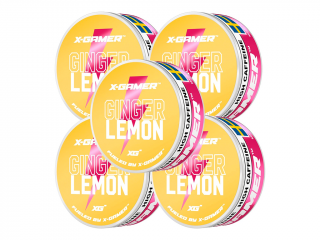 [5-PACK] Energetické sáčky X-Pouch Ginger Lemon - 5x20 sáčků