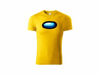 Dětské tričko Character Face - žluté Velikost trička: 122 (4-6 let)