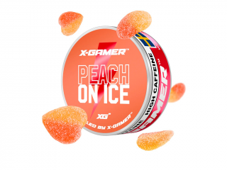 Energetické sáčky X-Pouch Peach on Ice - 20 sáčků