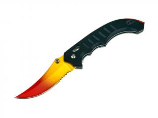 Fadee Flip Knife - Fade Red Tip CS:GO nože