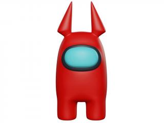 Figurka Mega SquishMe Red Crewmate - 15 cm