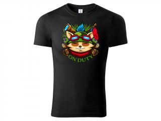 League of Legends Tričko Teemo - černé Velikost trička: XL