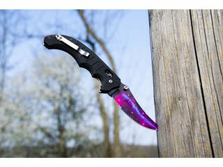 (MW) Flip Knife | Galaxy Black (Minimal Wear)