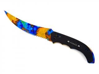 (MW) Flip Knife Long | Case Hardened (Minimal Wear)