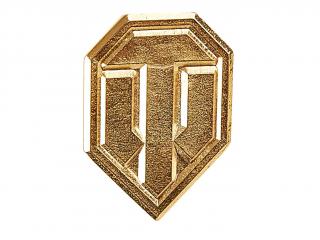 Odznak / Pin WOT Logo Gold