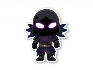 Samolepka Chibi Raven Chibi