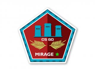 Samolepka Mirage