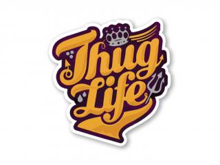 Samolepka Thug Life