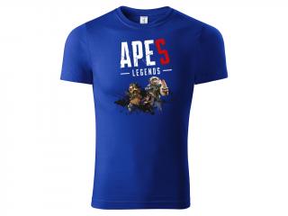 Tričko Apes Legends - modré Velikost: L