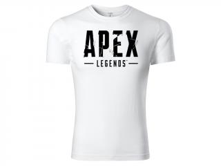 Tričko Apex Legends - bílé Velikost: XL