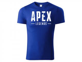 Tričko Apex Legends  - modré Velikost: L