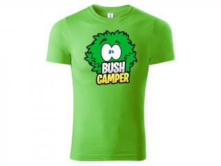 Tričko Bush Camper - zelené Velikost: XL