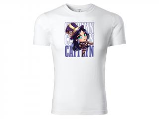 Tričko Caitlyn - bílé Velikost trička: L