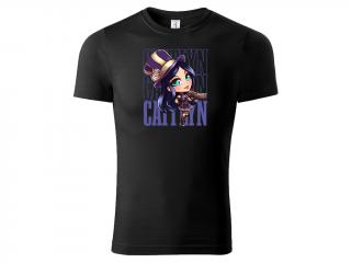 Tričko Caitlyn - černé Velikost trička: XXL