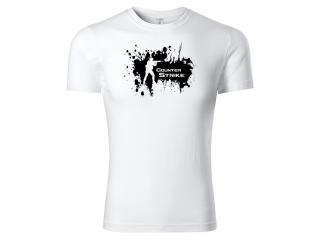 Tričko Counter-Strike Splash - bílé Velikost trička: M