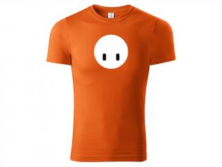 Tričko Fall Guy - oranžové Velikost trička: L