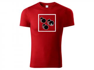 Tričko Fuze - červené Velikost trička: XL