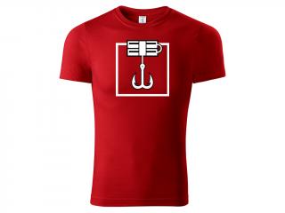 Tričko Kapkan - červené Velikost trička: XL