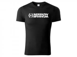 Tričko MISSION SPINNOW - černé Velikost trička: L