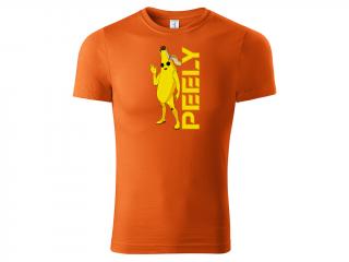 Tričko Peely - oranžové Velikost trička: L
