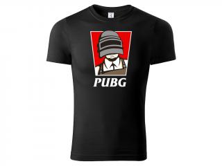 Tričko PUBG KFC Edition - černé Velikost trička: L