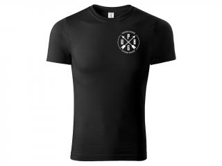 Tričko PUBG Minimalist - černé Velikost trička: XL