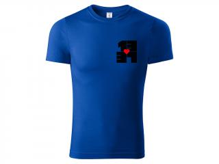 Tričko rdo1337 V2 - modré Velikost trička: XL